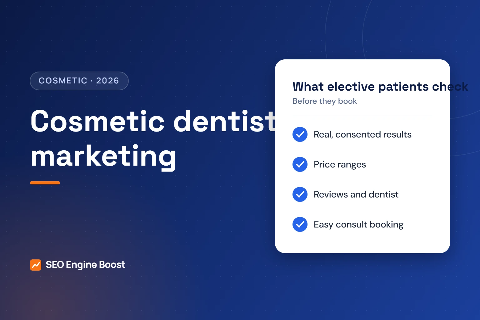 Cosmetic dentist marketing: attract veneer and smile makeover patients