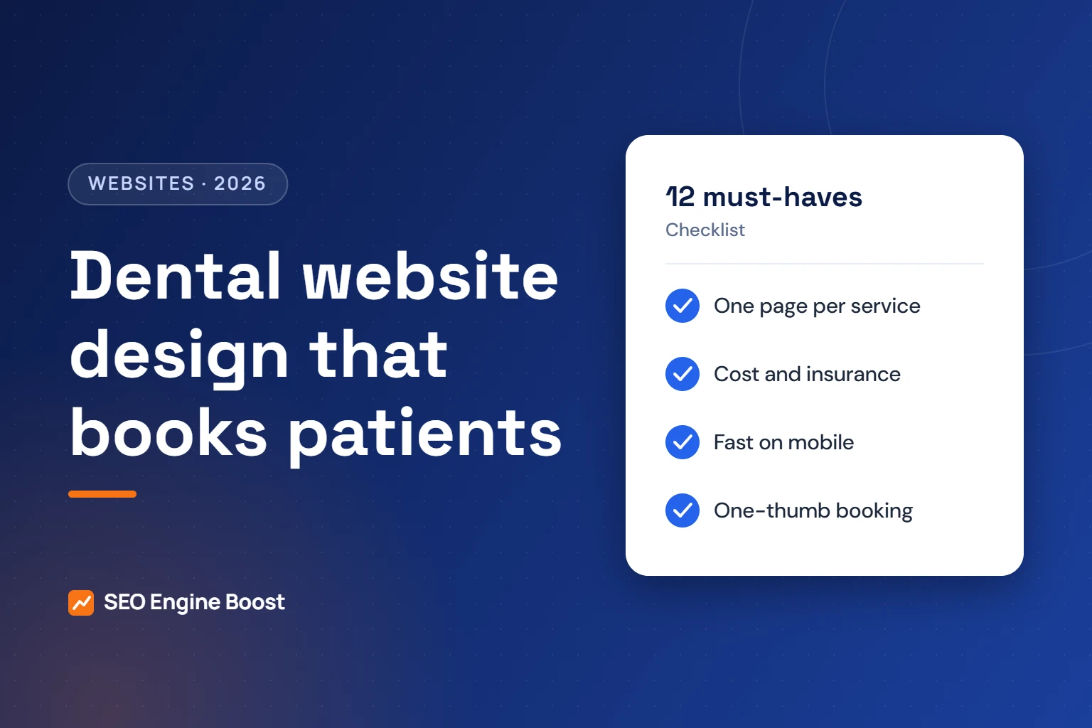 Dental website design: 12 must-haves that turn visitors into patients